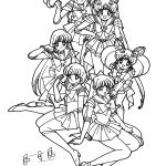 Coloriage Manga Nice Coloriage Sailor Moon