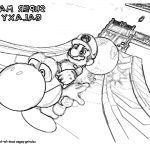 Coloriage Mario Galaxy Luxe Super Mario 3d World Coloring Pages Coloring Pages