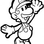 Coloriage Mario Luigi Génial Kleurplaat Mario Bros Wii Mario Bros 24 Gratis Malvorlage