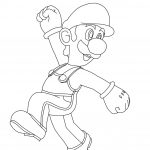 Coloriage Mario Luigi Luxe Coloriage Luigi Super Mario Nintendo Dessin