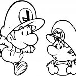 Coloriage Mario Luigi Nouveau Frais Image A Colorier De Mario Et Luigi