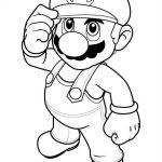 Coloriage Mario Nice Coloriage Gratuit Mario Bross
