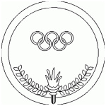Coloriage Médaille Meilleur De Coloriages De Jeux Olympiques
