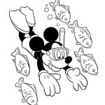 Coloriage Mickey Et Minnie Génial Coloriage Mickey à Imprimer Mickey Noël Mickey Bébé