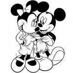 Coloriage Mickey Et Minnie Nice Coloriage Mickey à Imprimer Mickey Noël Mickey Bébé