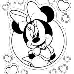 Coloriage Mickey Et Minnie Nice Coloriages à Imprimer Minnie Mouse Numéro 6056
