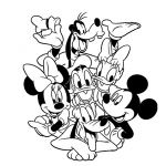 Coloriage Mickey Et Ses Amis Inspiration Minnie Et Mickey A Imprimer Rqz All Coloriage Ses Amis