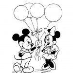 Coloriage Mickey Et Ses Amis Luxe Mickey Minnie Ballons Coloriage Mickey Et Ses Amis