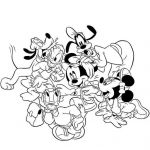 Coloriage Mickey Et Ses Amis Nice Coloriage Mickey à Imprimer Mickey Noël Mickey Bébé