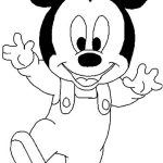 Coloriage Mickey Mouse Inspiration Mickey Mouse Coloring Pages To Print 2098