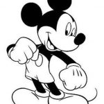 Coloriage Mickey Mouse Meilleur De Coloriage Mickey à Imprimer En Ligne Et Gratuit Mickey