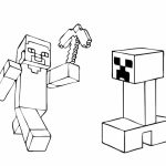 Coloriage Minecraft Herobrine Élégant Coloriage Minecraft Herobrine – Maduya