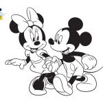 Coloriage Minie Unique Coloriages Mickey Et Minnie Gratuits Sur Le Blog De Tous