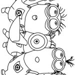 Coloriage Minions Nice Minions Coloring Pages Free Printable Minions Coloring Pages