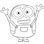 Coloriage Minions Nice Related Keywords & Suggestions For Minion Dessin