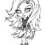 Coloriage Monster High Baby Luxe Dessins Gratuits à Colorier Coloriage Monster High Baby