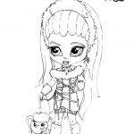 Coloriage Monster High Baby Nice Coloriage Monster High Baby Charmante Dessin Gratuit à