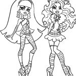 Coloriage Monster High Clawdeen Élégant Coloriage Monster High Jan 06 2013 12 12 43 Picture