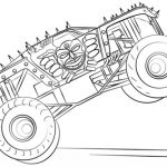 Coloriage Monster Truck Génial Coloriage Max D Monster Truck