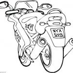 Coloriage Moto Frais Free Motorbike Colouring Pictures Printable For Kidsfree