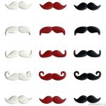 Coloriage Moustache Meilleur De Attaches Parisiennes Artemio Moustaches X 15 Pcs