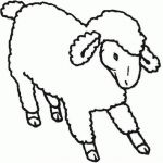 Coloriage Mouton Élégant Coloriage D Animaux De La Ferme