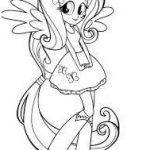 Coloriage My Little Pony Fluttershy Luxe 11 Aimable Coloriage My Little Pony Fluttershy Graph