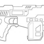 Coloriage Nerf Nice Gun Coloring Pages Bestofcoloring