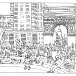 Coloriage New York Luxe Coloriage Adulte New York Coloriages