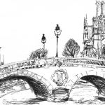 Coloriage Notre Dame De Paris Luxe Dessin Du Pont Saint Michel Par Damien Bartolo Dessine
