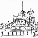Coloriage Notre Dame De Paris Luxe Notre Dame De Paris Coloriage Ohbqfo