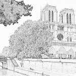 Coloriage Notre Dame De Paris Nice Coloriage Notre Dame De Paris