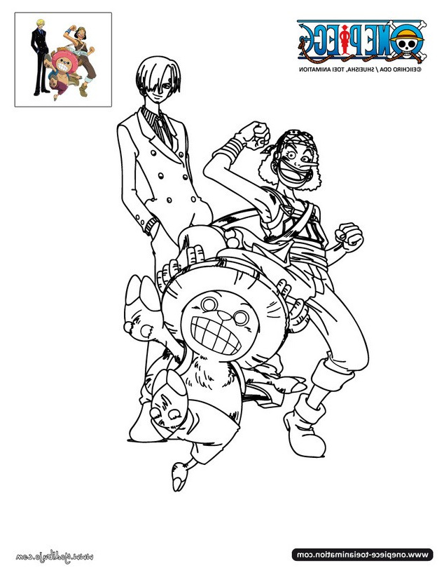 Coloriage One Piece Frais Dibujos Para Colorear Usuff Sanji Y Chopper Es