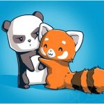 Coloriage Panda Roux Frais Ma Tchou Team Fiches De Dessins Dirig S Avec Panda