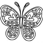 Coloriage Papillon Mandala Nice Borboleta Para Colorir E Imprimir Muito Fácil Colorir