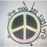 Coloriage Peace And Love Génial Mes Dessins Peace And Love Mes Passions