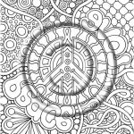 Coloriage Peace And Love Nice American Hippie Art Coloring Page Peace Love