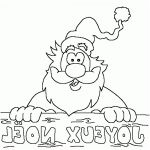 Coloriage Père Noel Élégant Joyeux Noël Coloriages De Noël à Imprimer
