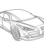 Coloriage Peugeot Nice Peugeot Rc Coloring Page