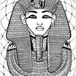 Coloriage Pharaon Inspiration Egypte Chat Style Egyptien Et Symboles Egypte