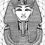 Coloriage Pharaon Meilleur De Pharaon Egypte Coloriages Difficiles Pour Adultes