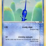 Coloriage Pikmin Frais Pokémon Pikmin Bleu 4 4 Agla Glacé Ma Carte Pokémon