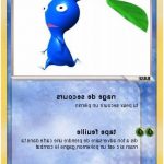 Coloriage Pikmin Inspiration Pokémon Pikmin Bleu Nage De Secours Ma Carte Pokémon