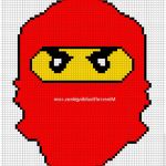 Coloriage Pixel À Imprimer Gratuit Inspiration Coloriage Pixel Art A Imprimer Gratuit Red Ninjago Perler