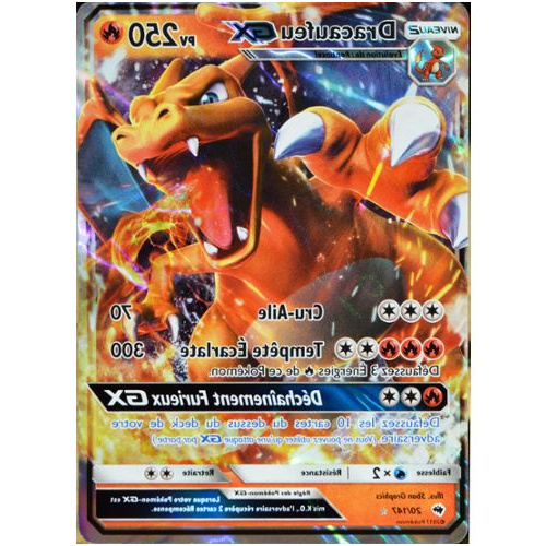 Coloriage Pokemon Gx Frais Carte Pokémon 20 147 Dracaufeu Gx 250 Pv Neuf Et D