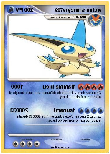 Coloriage Pokemon Legendaire Victini Unique Pokémon Victini Shiney 2 2 Flamme Bleu 1000 Ma Carte