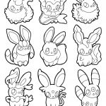 Coloriage Pokemon Noir Et Blanc Majaspic Luxe Coloriage Pokemon Eevee Evolutions List Dessin à Imprimer
