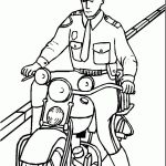 Coloriage Policier Génial Free Printable Policeman Coloring Pages For Kids