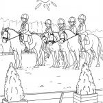 Coloriage Poney Club Élégant Coloriage Équitation Pour Enfant Dessin Gratuit à Imprimer