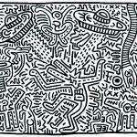 Coloriage Pop Art Inspiration Keith Haring 8 Pop Art Coloriages Difficiles Pour Adultes